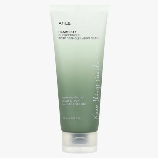 Anua Heartleaf Quercetinol Pore Deep Cleansing Foam 150mL